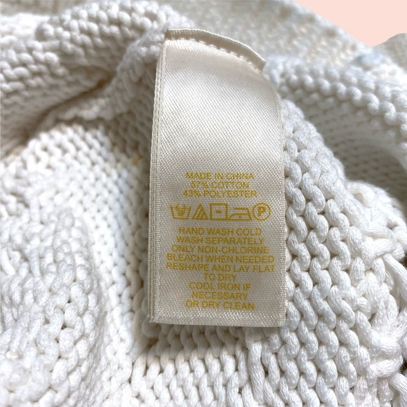 Kate Spade Open Stitch Short Sleeve Sweater - Picture 6 of 7